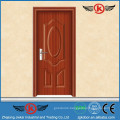 JK-P9013 JieKai pvc film wrapped door / MDF interior PVC wooden door / PVC Profile for Windows and Doors